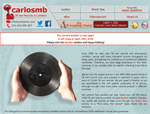 Tablet Screenshot of carlosmb.com